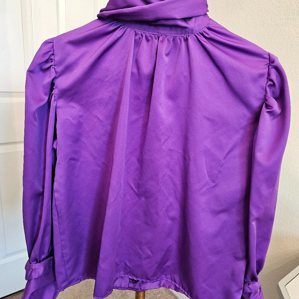 Vintage Purple Blouse